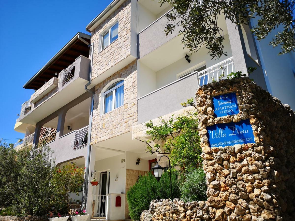 Apartments And Rooms Villa Dona Makarska Kültér fotó